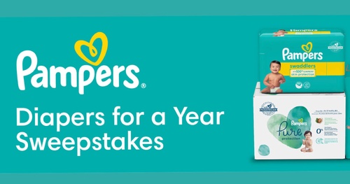 Pampers Diapers for a Year Sweepstakes