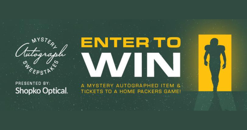 Packers Mystery Autograph Sweepstakes