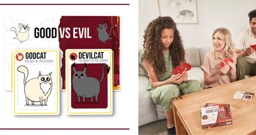 Apply to Host a Exploding Kittens: Good vs. Evil Game Night Party with Tryazon