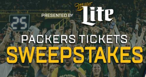 2023 Packers Tickets Sweepstakes